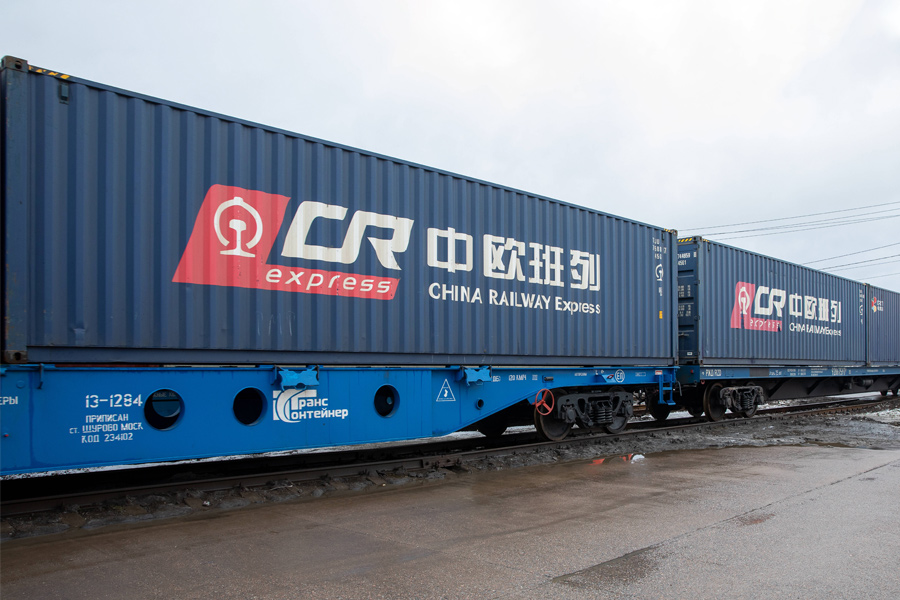 China Europe freight train transportation